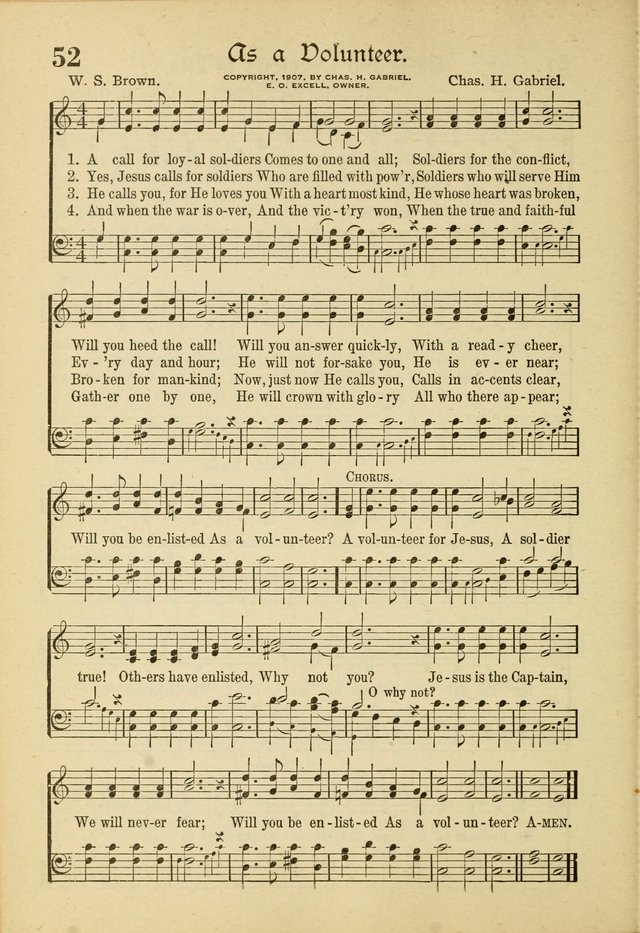 Songs of Hope: for the Church and Sunday School page 54