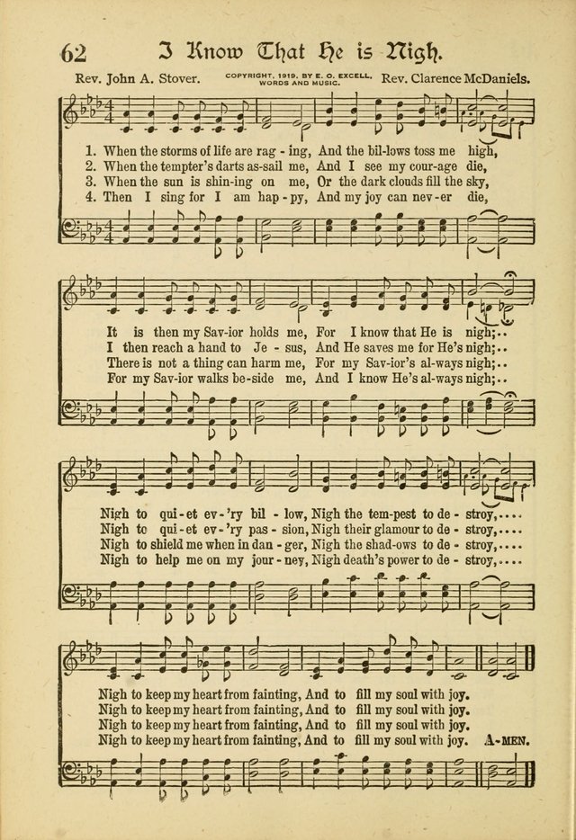 Songs of Hope: for the Church and Sunday School page 64