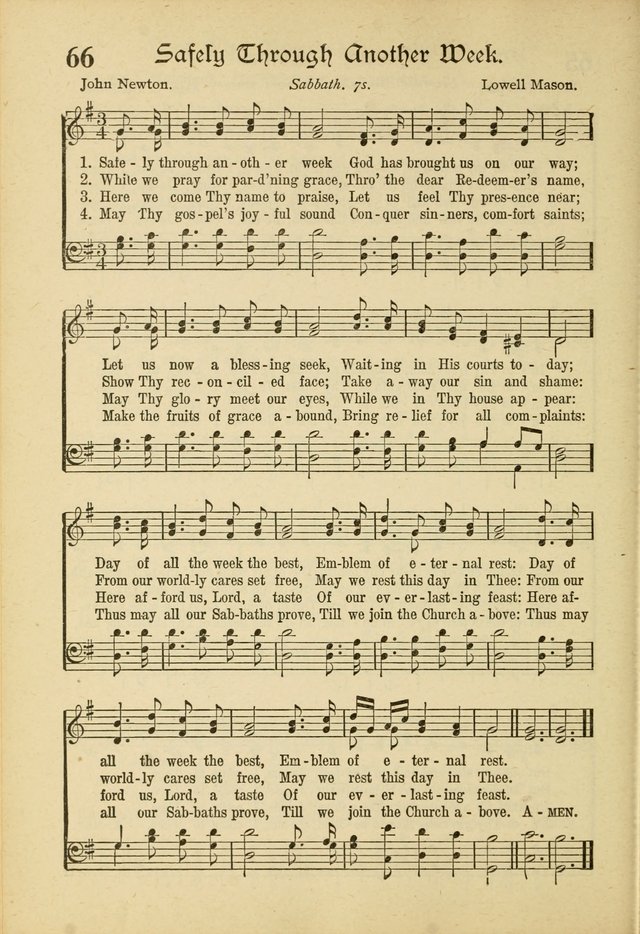 Songs of Hope: for the Church and Sunday School page 68