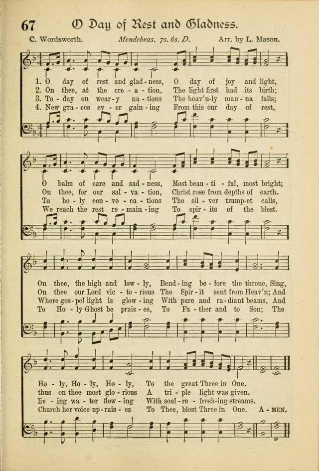 Songs of Hope: for the Church and Sunday School page 69