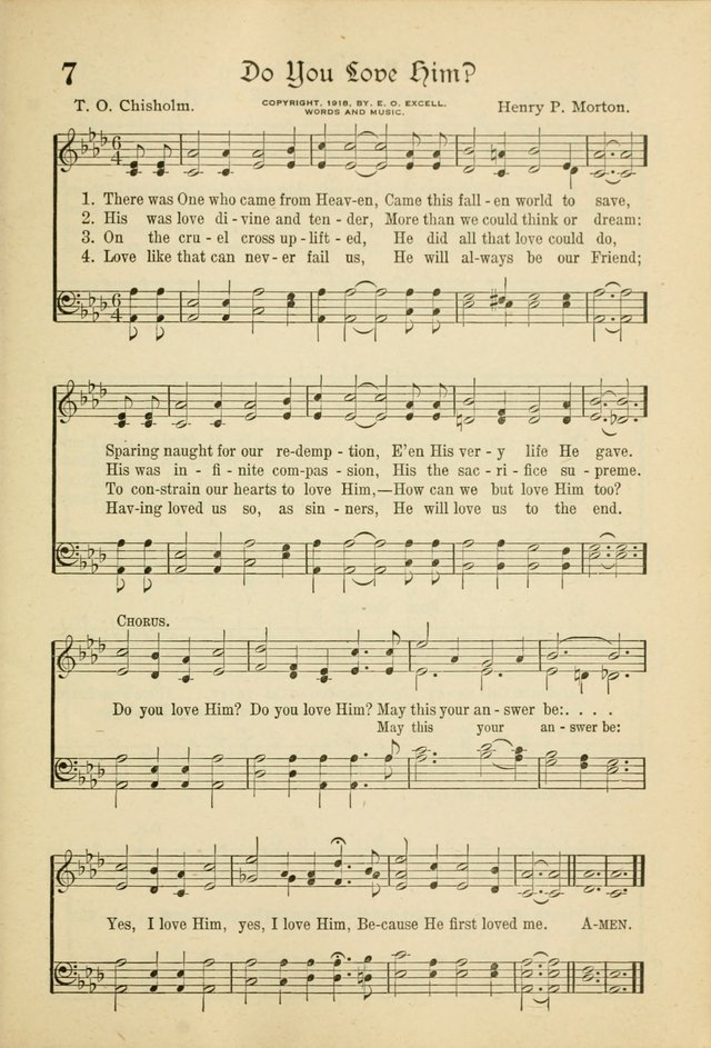 Songs of Hope: for the Church and Sunday School page 9