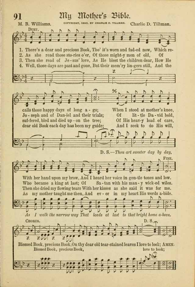 Songs of Hope: for the Church and Sunday School page 93