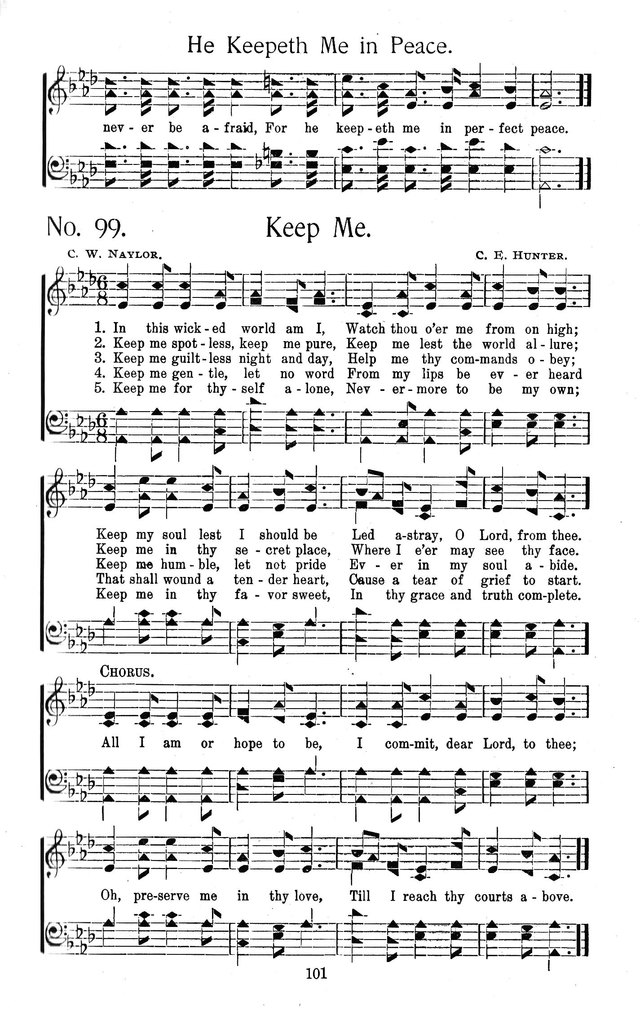 Select Hymns: for Christian worship and general gospel service page 101