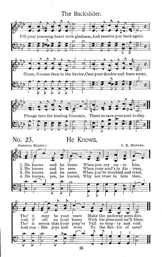 Select Hymns: for Christian worship and general gospel service page 25