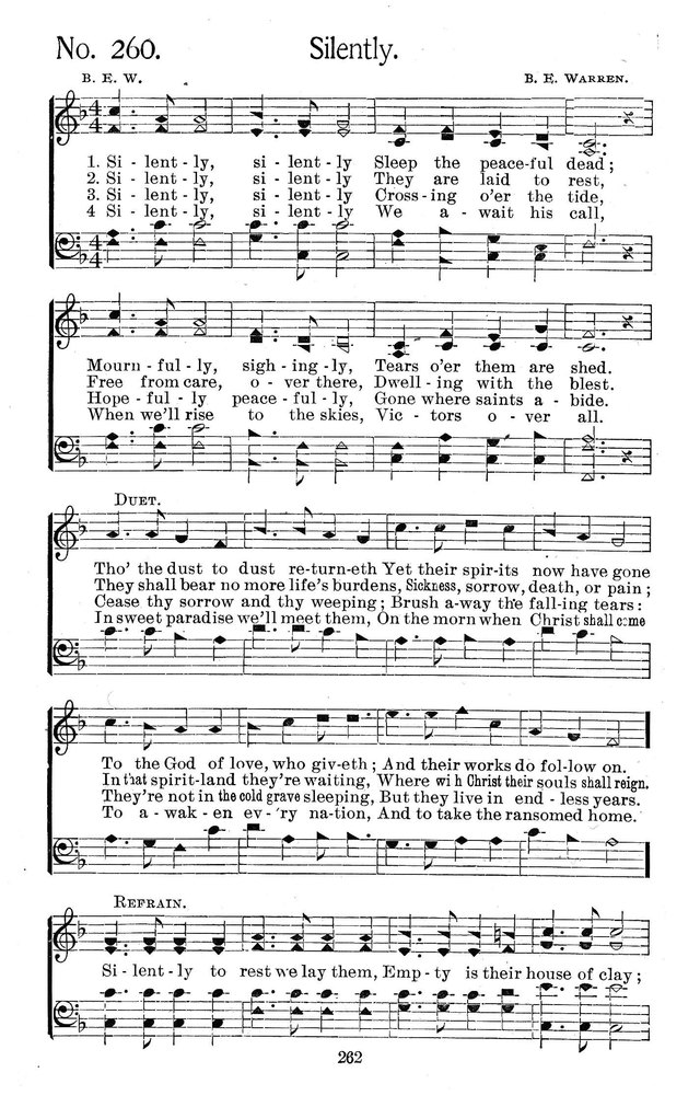 Select Hymns: for Christian worship and general gospel service page 262