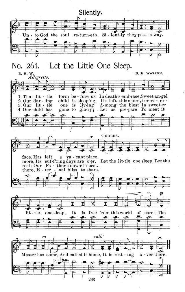 Select Hymns: for Christian worship and general gospel service page 263