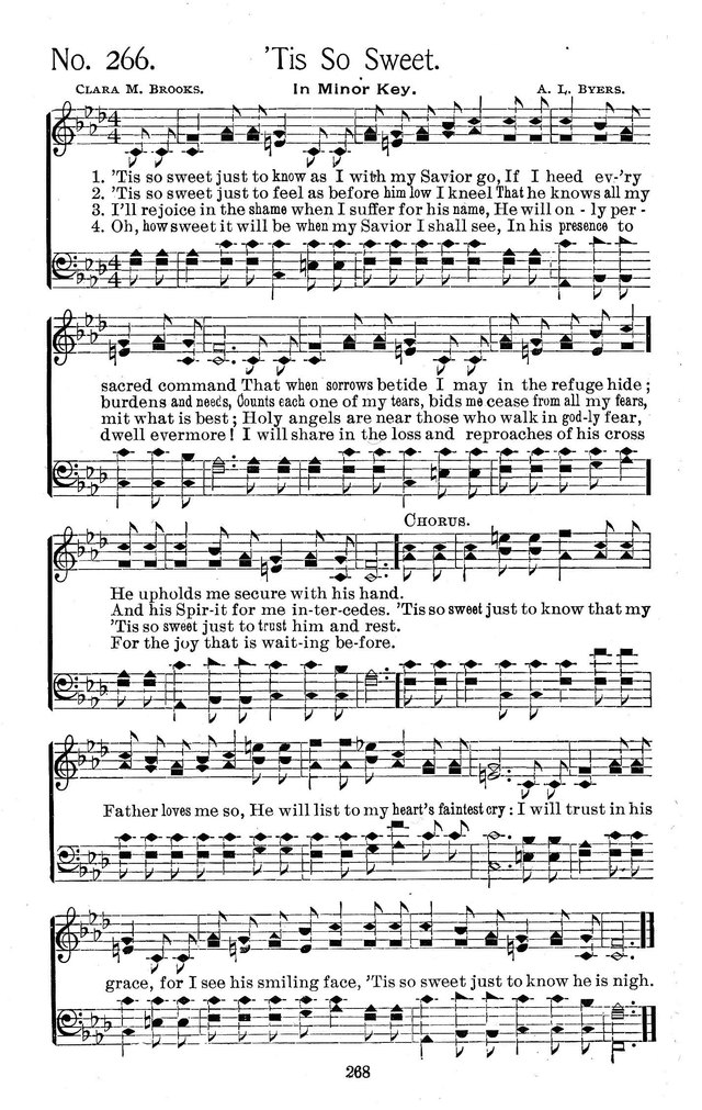 Select Hymns: for Christian worship and general gospel service page 268