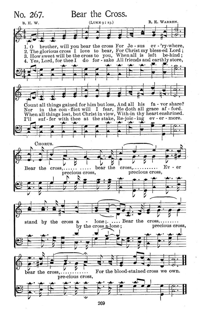 Select Hymns: for Christian worship and general gospel service page 269