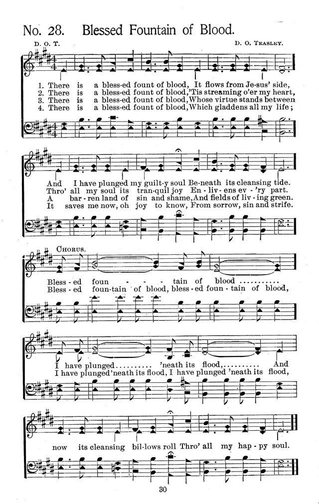 Select Hymns: for Christian worship and general gospel service page 30