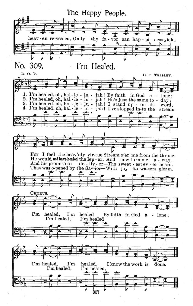 Select Hymns: for Christian worship and general gospel service page 307