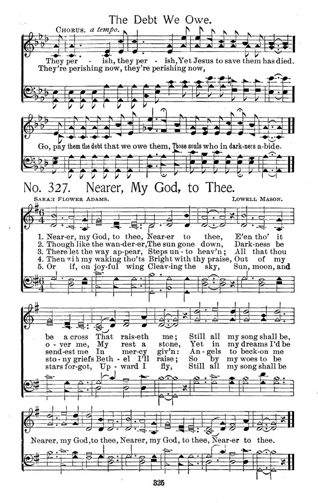Select Hymns: for Christian worship and general gospel service page 325