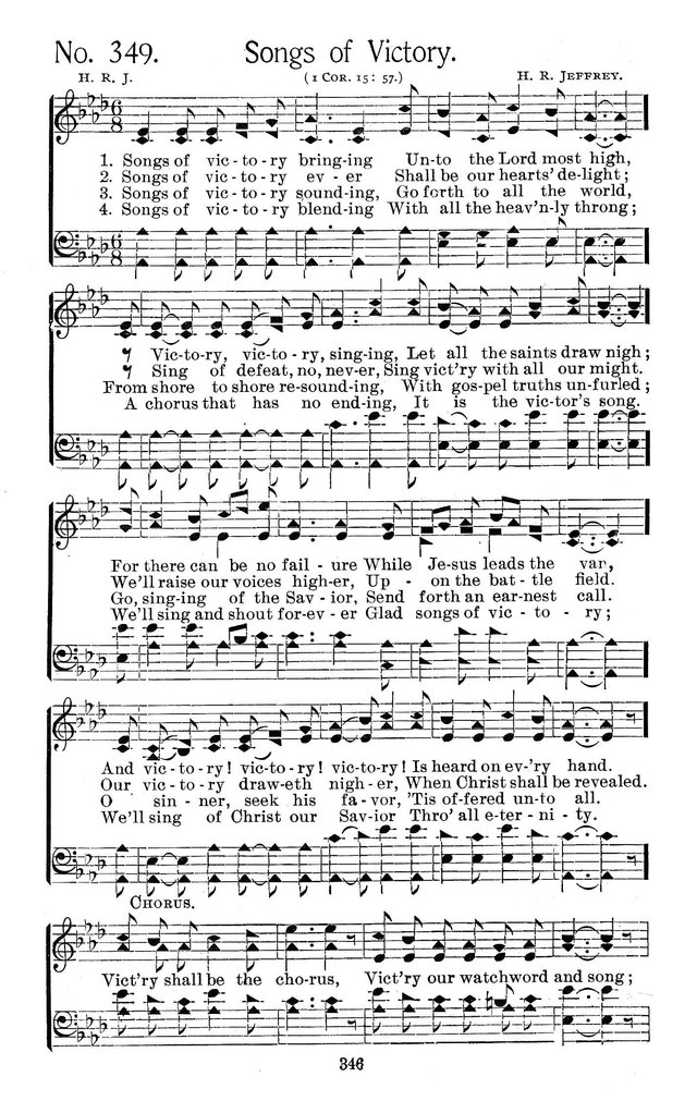 Select Hymns: for Christian worship and general gospel service page 346