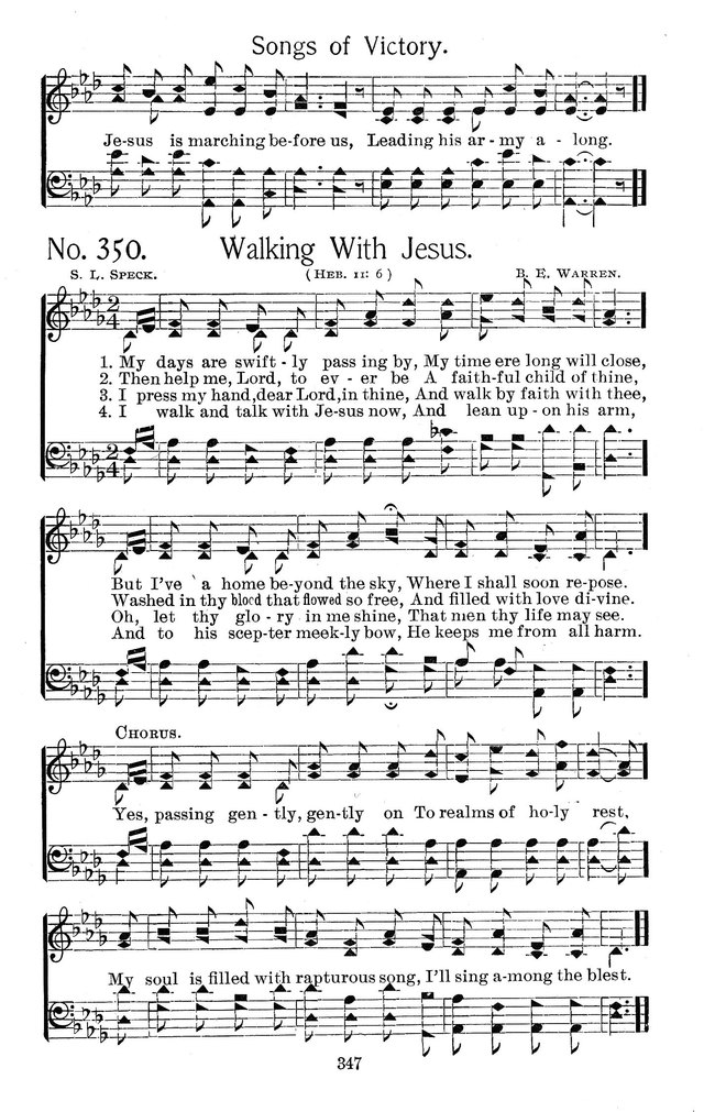 Select Hymns: for Christian worship and general gospel service page 347