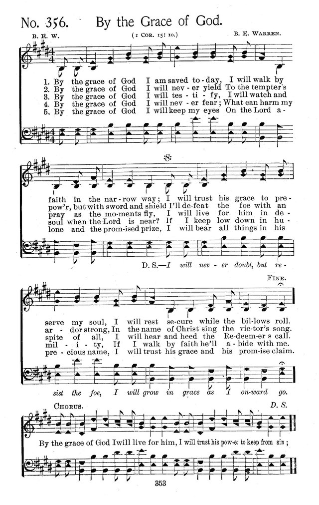Select Hymns: for Christian worship and general gospel service page 353