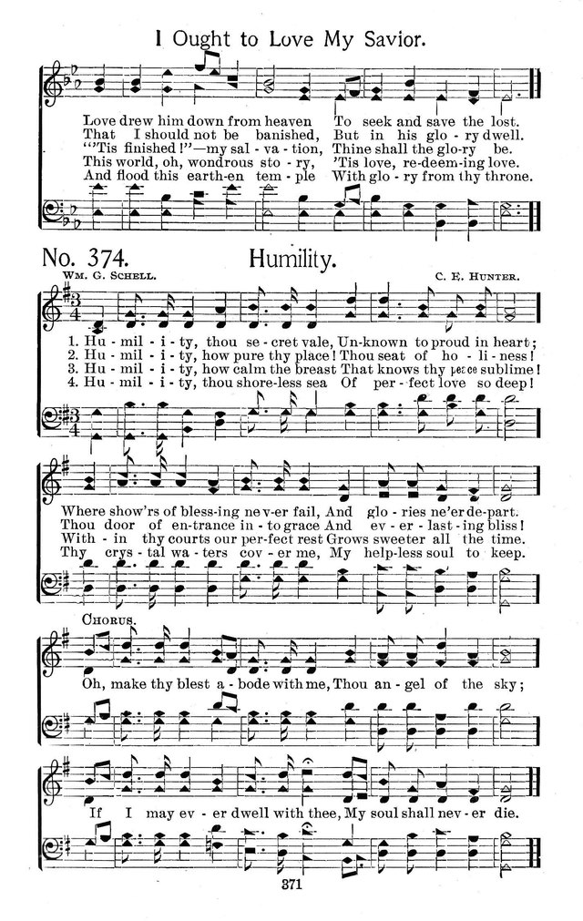 Select Hymns: for Christian worship and general gospel service page 371