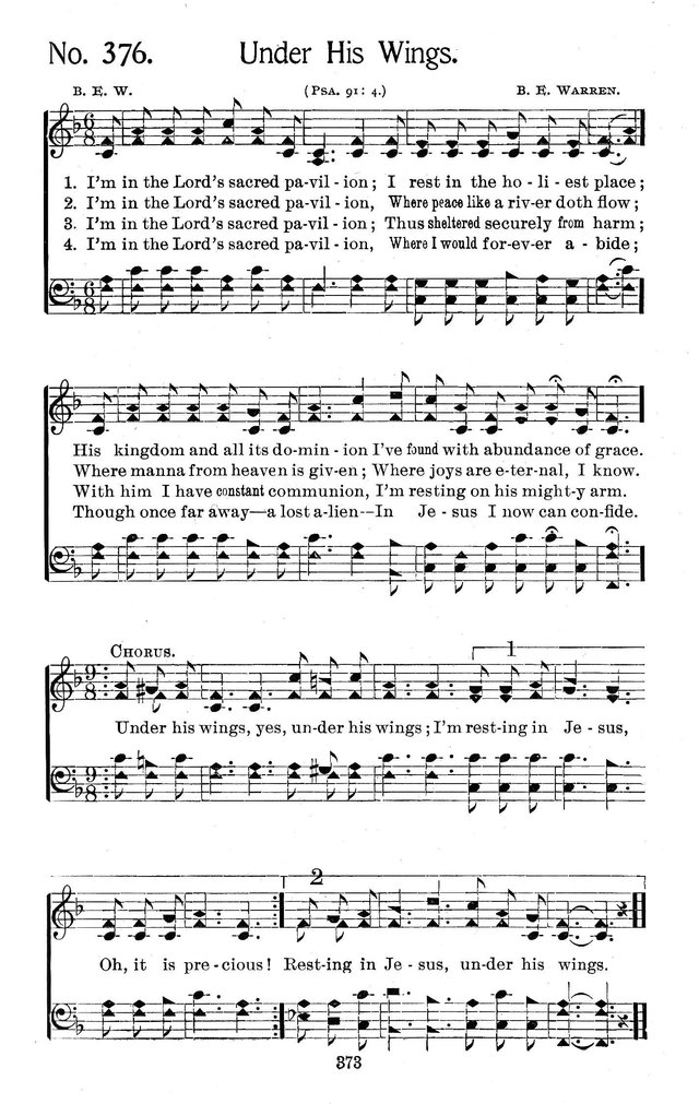Select Hymns: for Christian worship and general gospel service page 373
