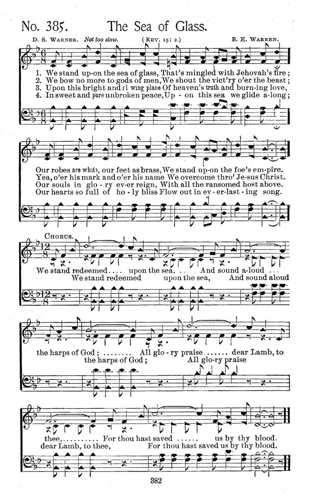 Select Hymns: for Christian worship and general gospel service page 382