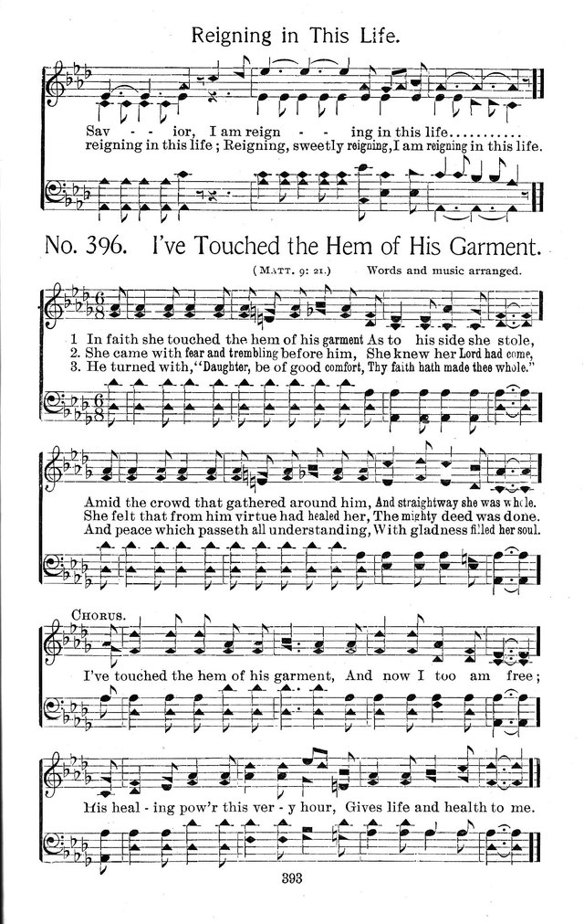 Select Hymns: for Christian worship and general gospel service page 393