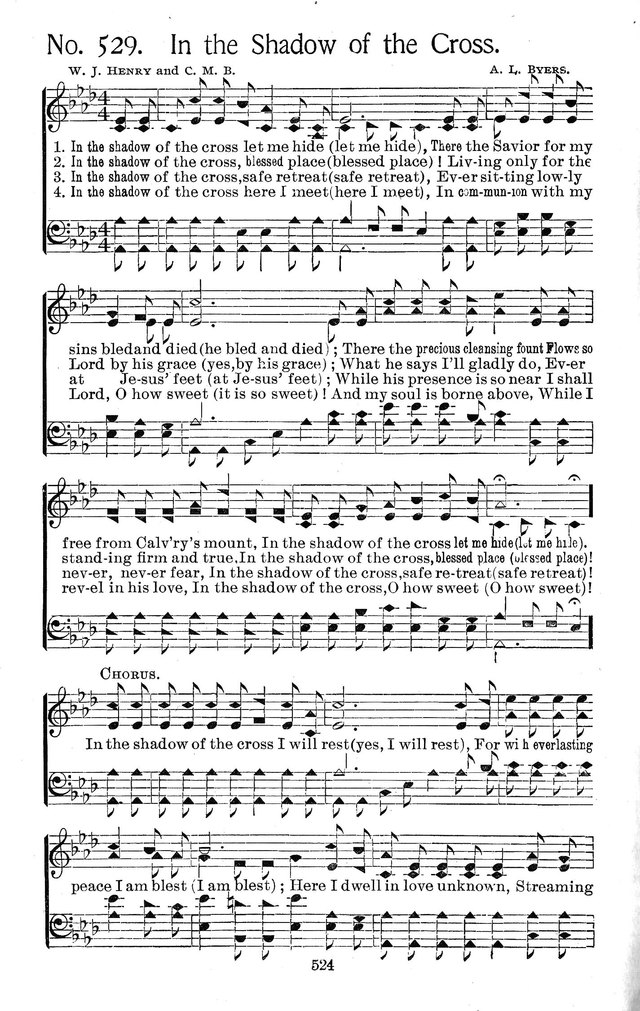 Select Hymns: for Christian worship and general gospel service page 524