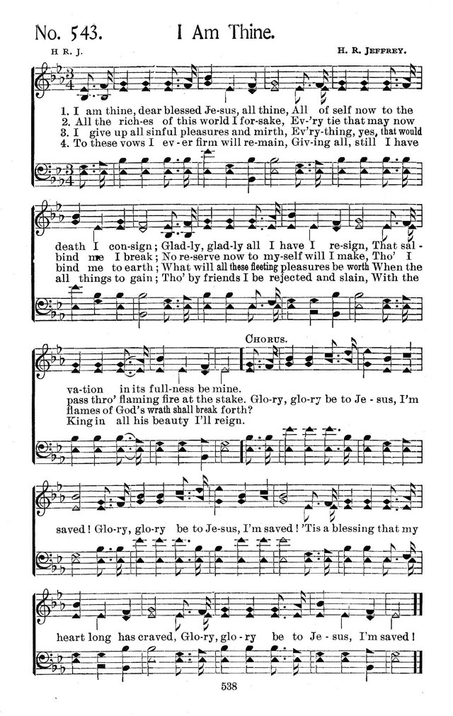 Select Hymns: for Christian worship and general gospel service page 538