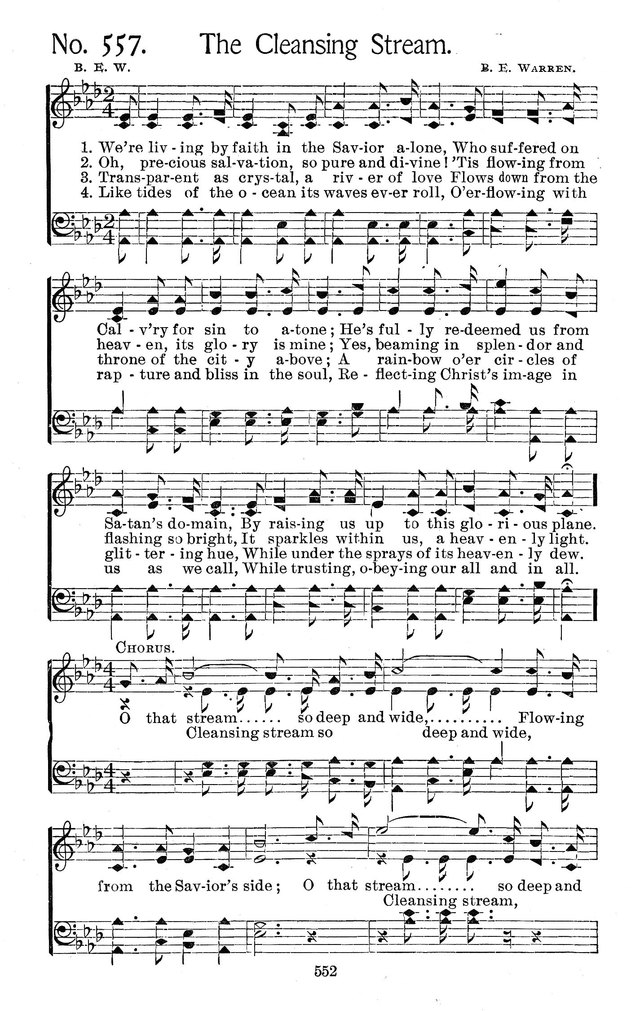 Select Hymns: for Christian worship and general gospel service page 552