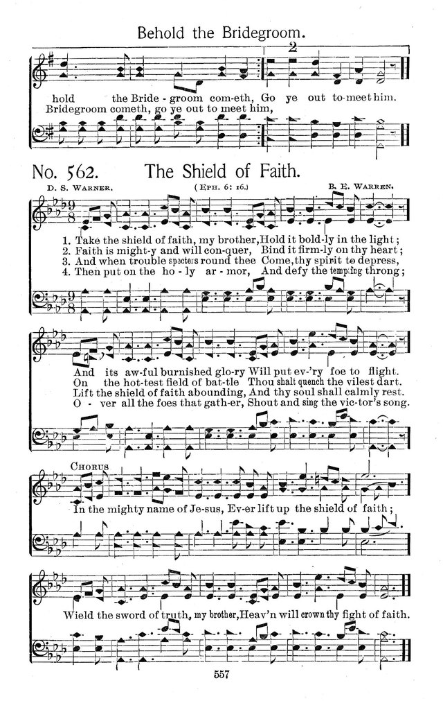 Select Hymns: for Christian worship and general gospel service page 557
