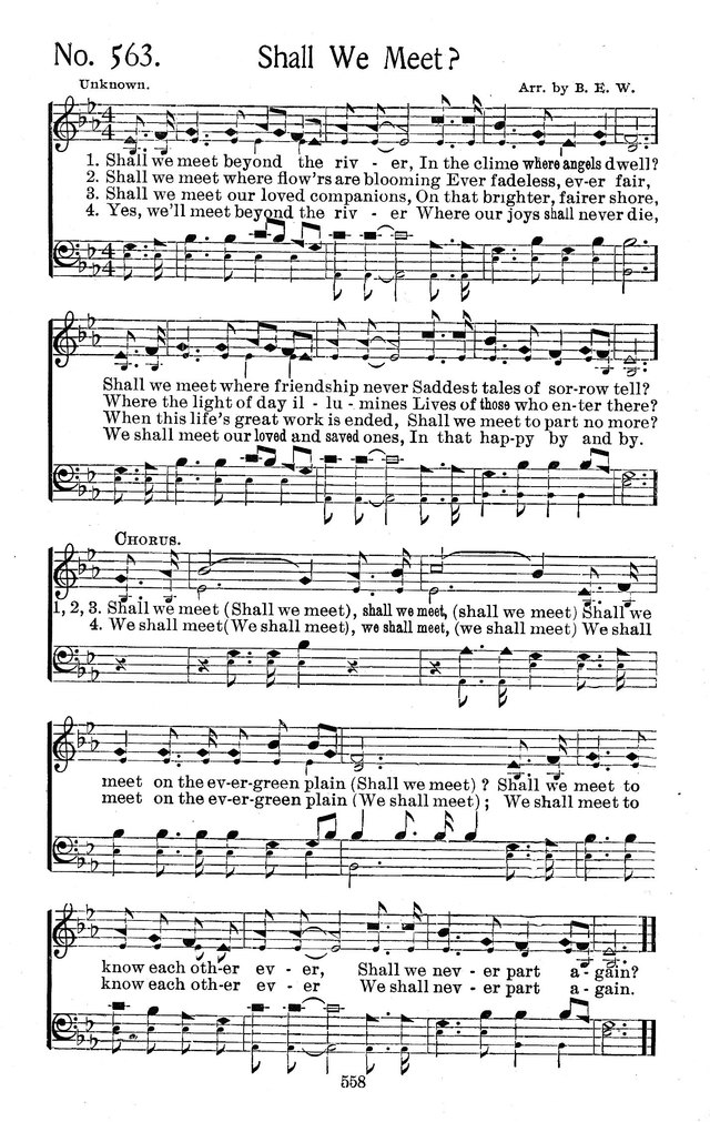 Select Hymns: for Christian worship and general gospel service page 558
