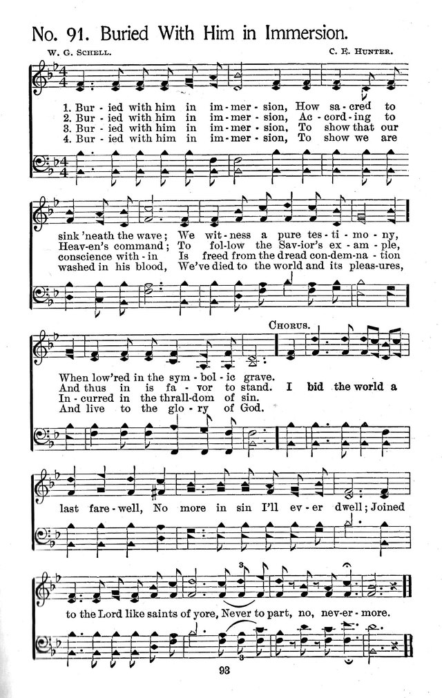 Select Hymns: for Christian worship and general gospel service page 93