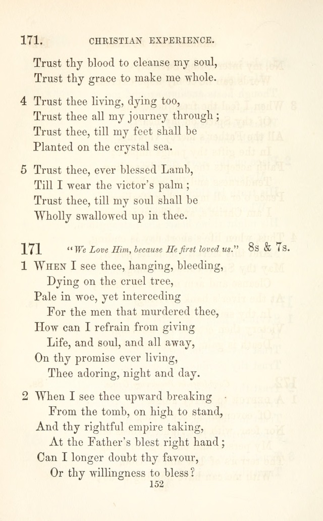 A Selection of Hymns: designed as a supplement to the "psalms and hymns" of the Presbyterian church page 154