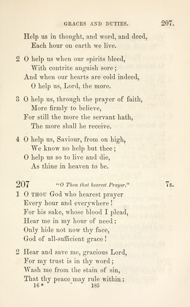 A Selection of Hymns: designed as a supplement to the "psalms and hymns" of the Presbyterian church page 187