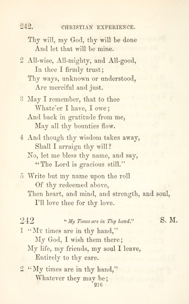 A Selection of Hymns: designed as a supplement to the "psalms and hymns" of the Presbyterian church page 218