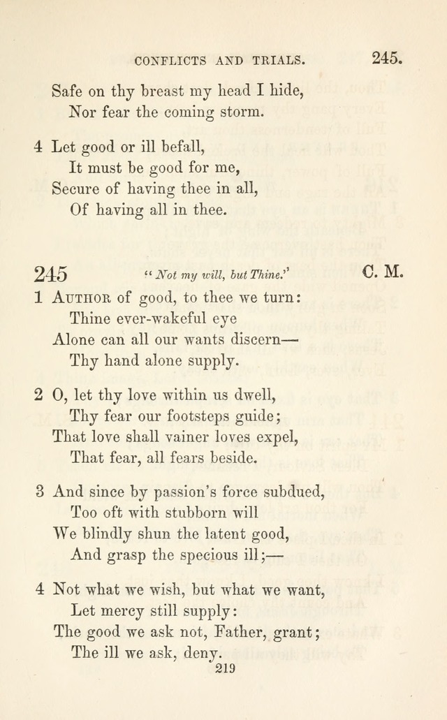A Selection of Hymns: designed as a supplement to the "psalms and hymns" of the Presbyterian church page 221