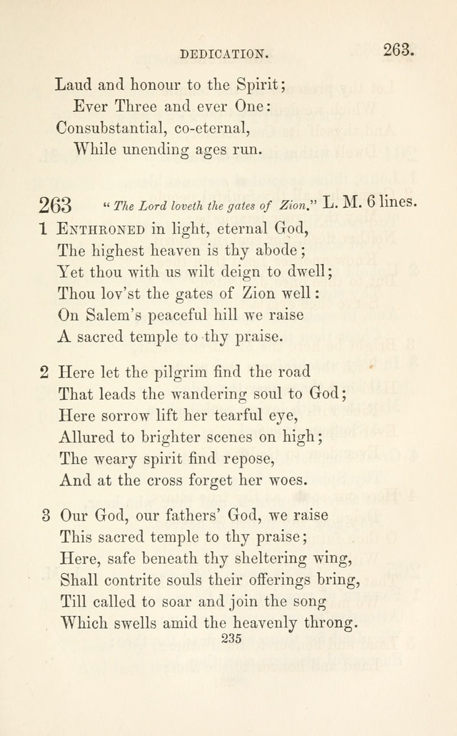 A Selection of Hymns: designed as a supplement to the "psalms and hymns" of the Presbyterian church page 237