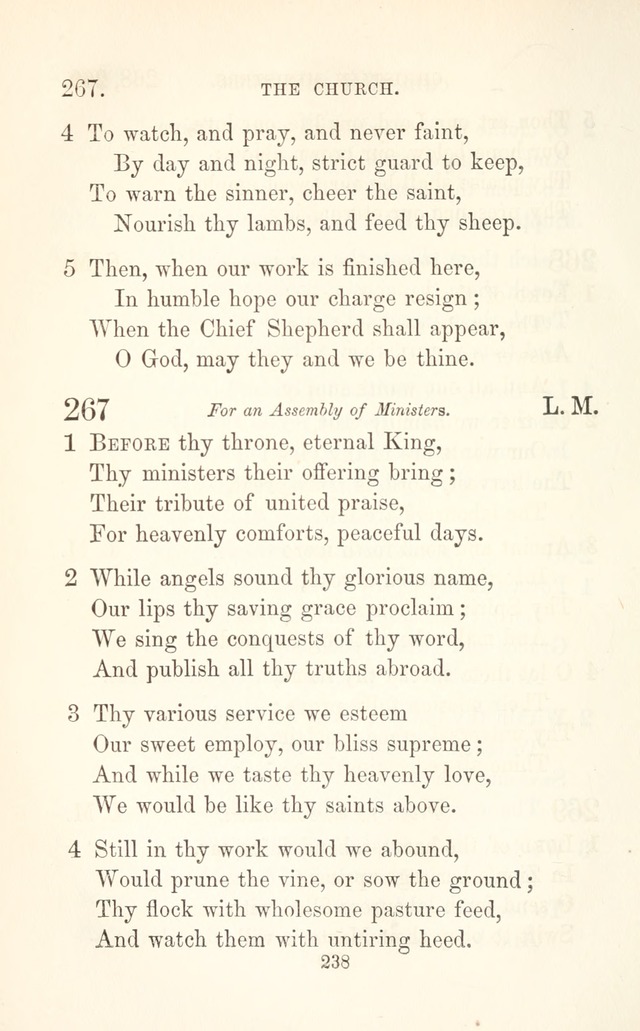 A Selection of Hymns: designed as a supplement to the "psalms and hymns" of the Presbyterian church page 240