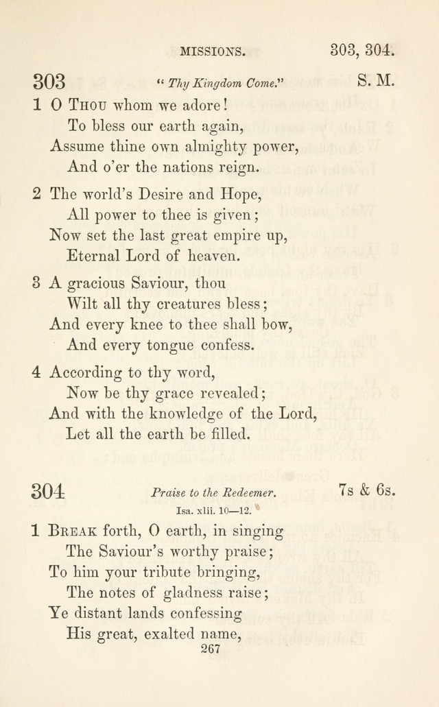 A Selection of Hymns: designed as a supplement to the "psalms and hymns" of the Presbyterian church page 269