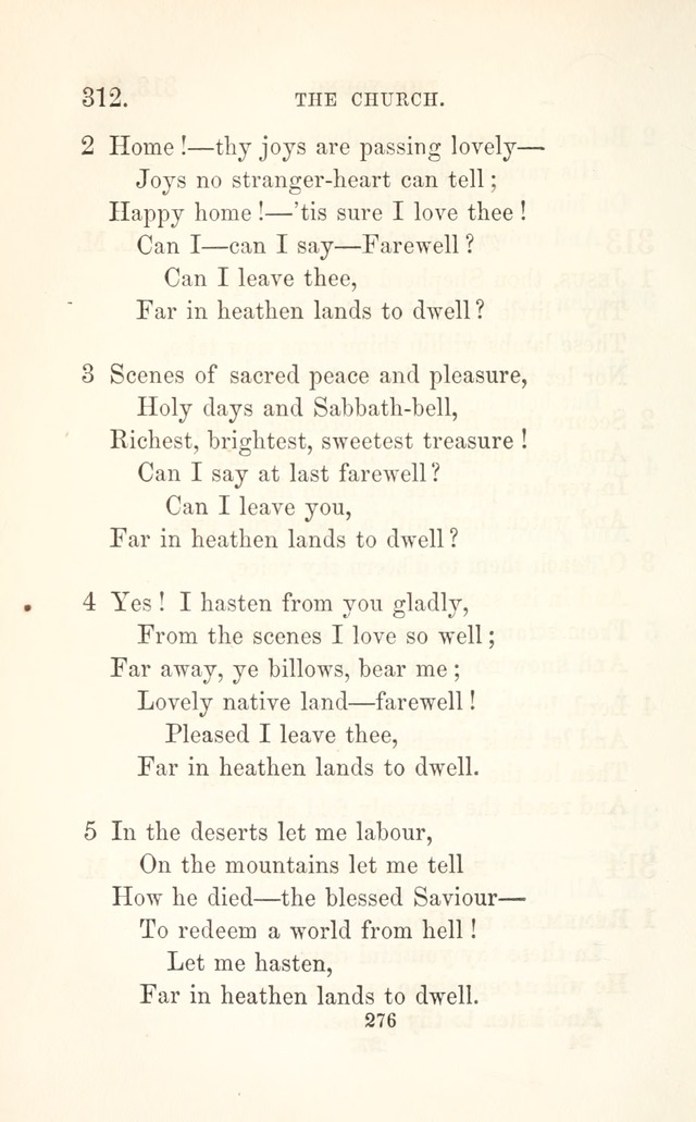 A Selection of Hymns: designed as a supplement to the "psalms and hymns" of the Presbyterian church page 278