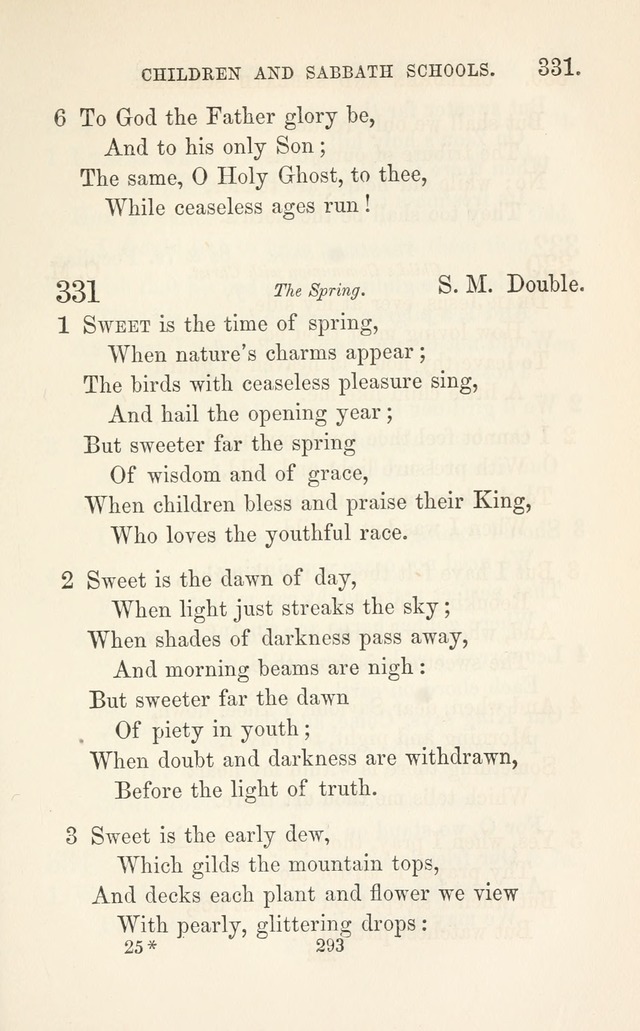 A Selection of Hymns: designed as a supplement to the "psalms and hymns" of the Presbyterian church page 295