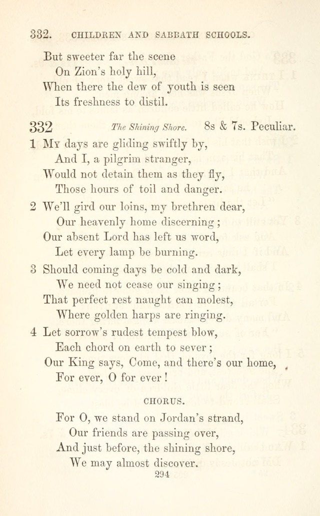 A Selection of Hymns: designed as a supplement to the "psalms and hymns" of the Presbyterian church page 296