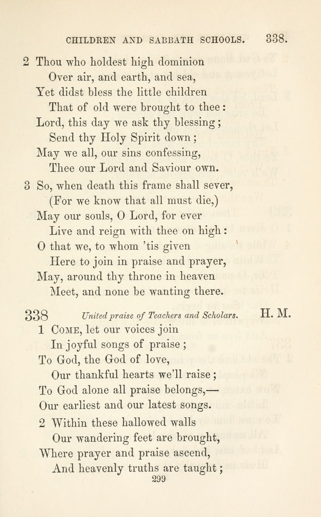A Selection of Hymns: designed as a supplement to the "psalms and hymns" of the Presbyterian church page 301