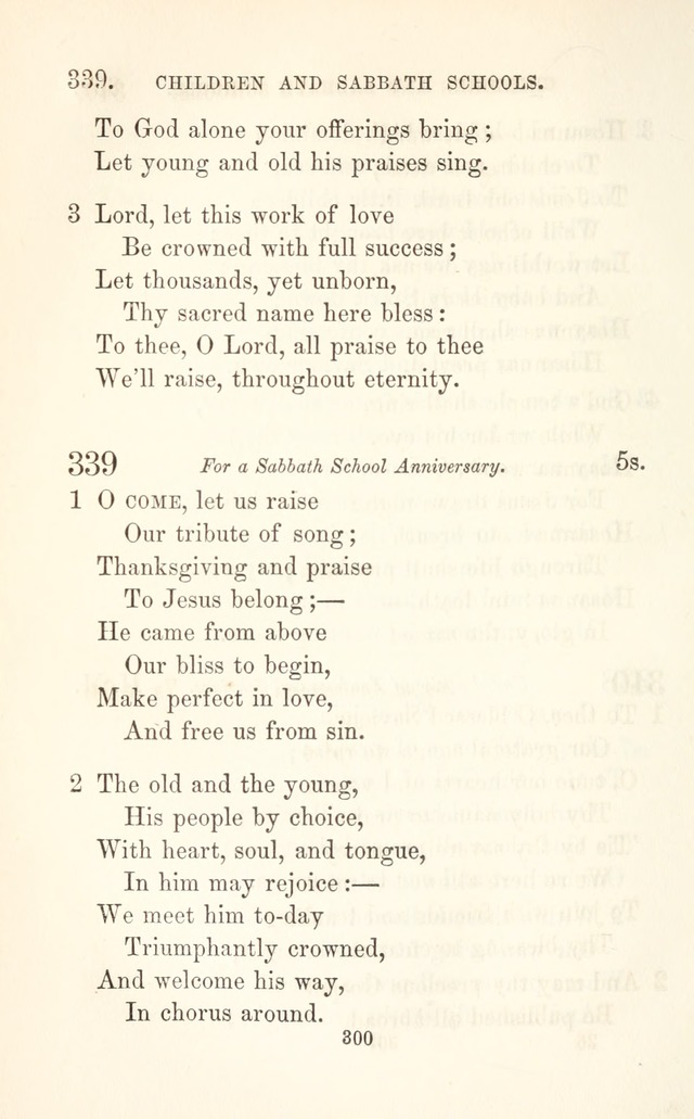 A Selection of Hymns: designed as a supplement to the "psalms and hymns" of the Presbyterian church page 302
