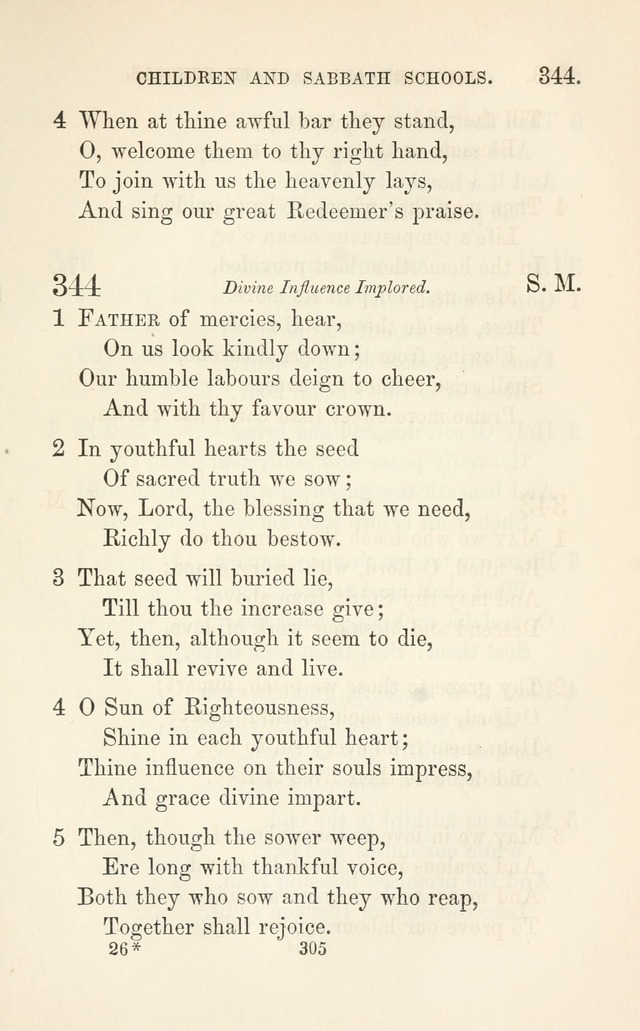 A Selection of Hymns: designed as a supplement to the "psalms and hymns" of the Presbyterian church page 307