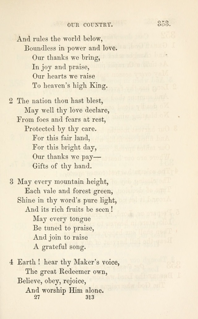 A Selection of Hymns: designed as a supplement to the "psalms and hymns" of the Presbyterian church page 315