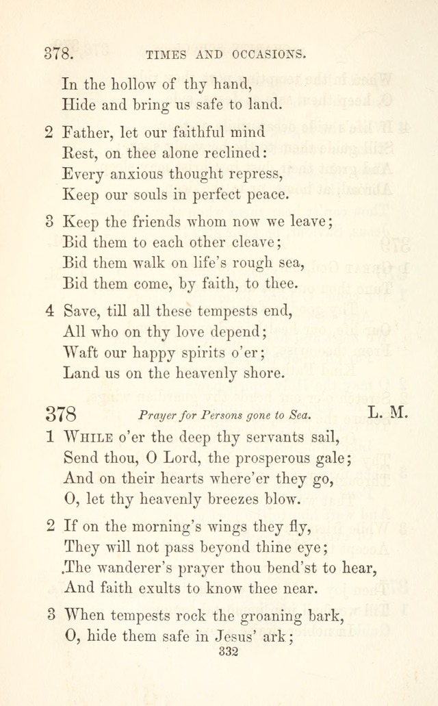A Selection of Hymns: designed as a supplement to the "psalms and hymns" of the Presbyterian church page 334