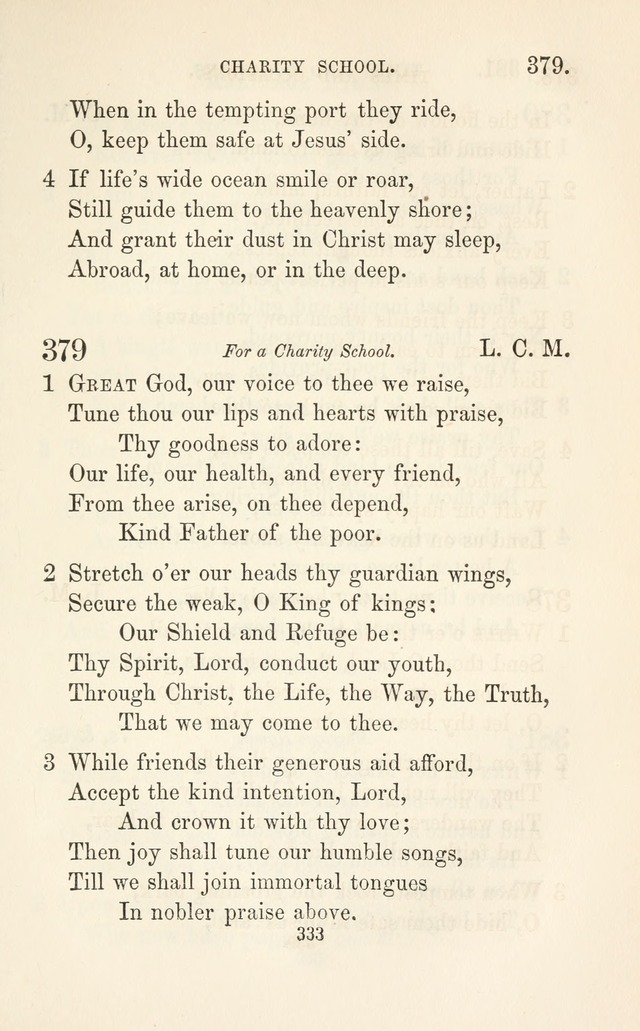 A Selection of Hymns: designed as a supplement to the "psalms and hymns" of the Presbyterian church page 335