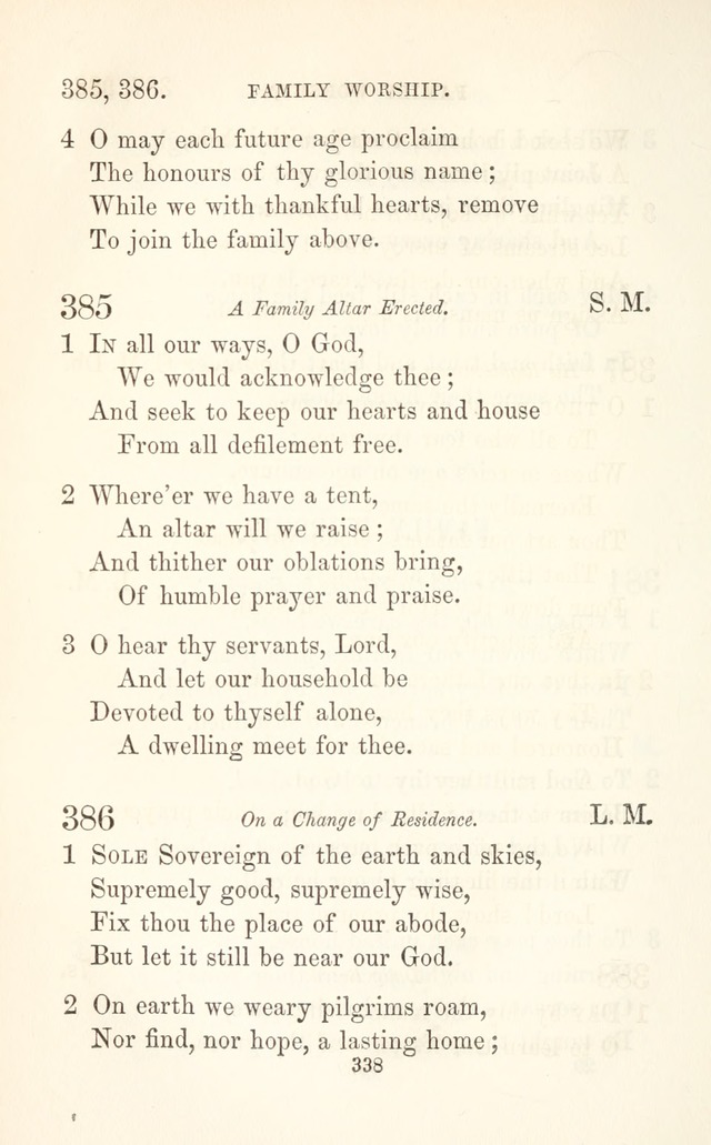 A Selection of Hymns: designed as a supplement to the "psalms and hymns" of the Presbyterian church page 340