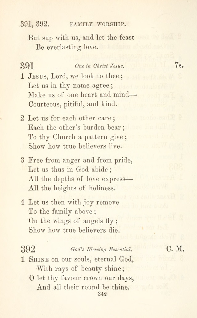 A Selection of Hymns: designed as a supplement to the "psalms and hymns" of the Presbyterian church page 344