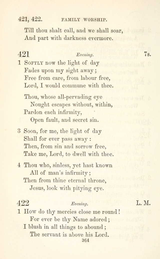 A Selection of Hymns: designed as a supplement to the "psalms and hymns" of the Presbyterian church page 366