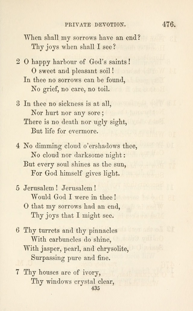 A Selection of Hymns: designed as a supplement to the "psalms and hymns" of the Presbyterian church page 437