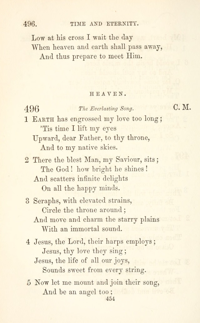A Selection of Hymns: designed as a supplement to the "psalms and hymns" of the Presbyterian church page 456