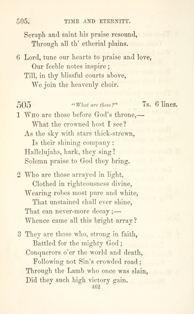 A Selection of Hymns: designed as a supplement to the "psalms and hymns" of the Presbyterian church page 464
